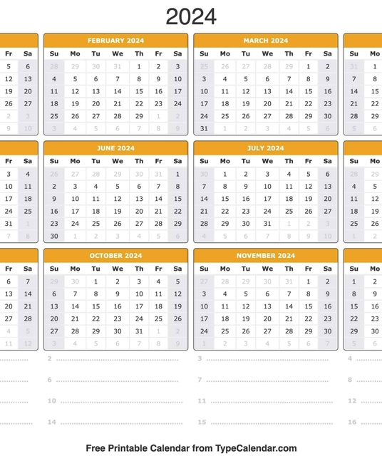 avatar Printable Calendar 2024